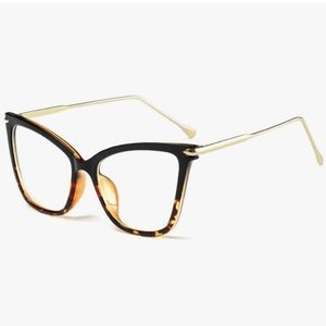 Feisedy oversize cateye glasses